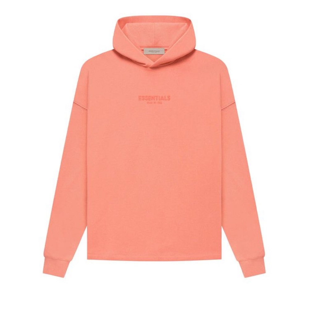 Fear of God Essentials Relaxed hoodie in Coral NWT